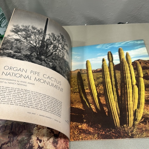 VINTAGE Arizona Highways Magazines (2) January and March 1954 - Picture 12 of 16